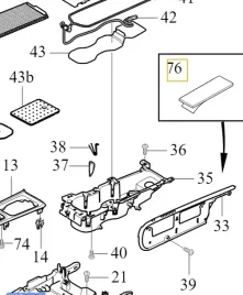 volvo-s60-iii-v60-ii-tasma-wygluszajaca-srodkowy-tunel-65x22x15mm-31217977