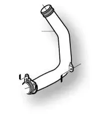 volvo-c30-c70-s40-v50-prawa-rura-intercoolera-24d-oe-30741211