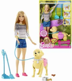barbie-lalka-29cm-zestaw-spacer-z-psem-akcesoria-interakcyjny-pies-smycz-3