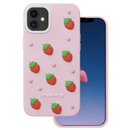 nakladka-strawberry-do-apple-iphone-11-rozowa
