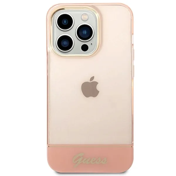 etui-guess-translucent-iphone-14-pro-max-67-rozowe-przeznaczenie-apple