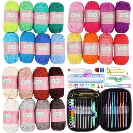 zestaw-szydelek-w-etui-wloczki-bawelniane-24szt-szydelka-wloczka-bawelniana