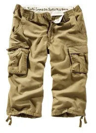 spodenki-krotkie-3-4-bojowki-surplus-trooper-legend-bawelniane-bezowe-s