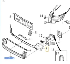 volvo-xc40-c40-pas-wzmocnienie-tylne-oe-31698225