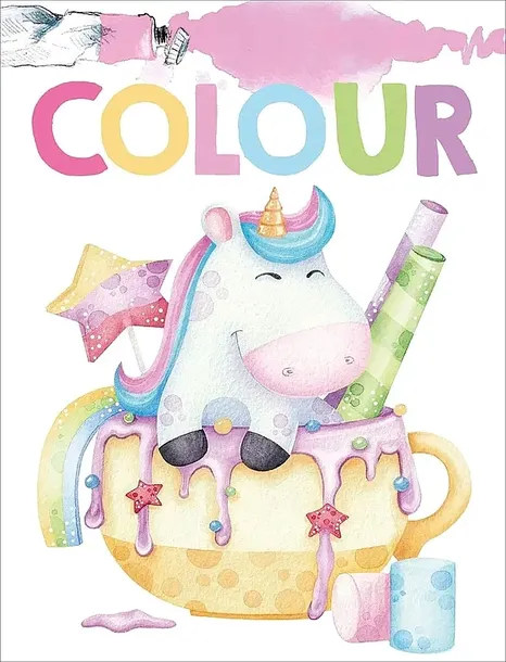 COLOUR. KOLORUJĘ OBRAZKI JEDNOROŻEC - praca zbiorowa