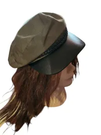kepi-stylne-czemno-zielone-retro