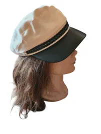 kepi-stylne-bezowe-retro