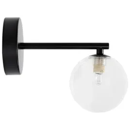 lampa-scienna-kinkiet-czarny-szklana-kula-black