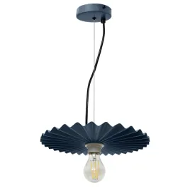 lampa-sufitowa-wiszaca-metlowa-niebieska-blue-retro-design-ryflowana