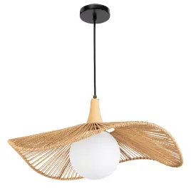 lampa-sufitowa-wiszaca-boho-naturalna-pleciona-brazowa-abazur-50cm-toolight