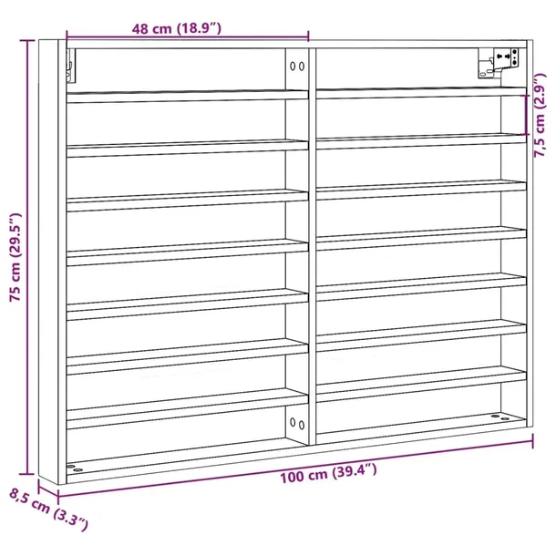 witryna-dab-sonoma-100x85x75-cm-material-dre-kod-producenta-847935