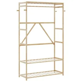 wieszak-na-ubrania-z-polkami-110x40x175-cm-bambusowy