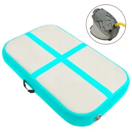 vidaxl-mata-gimnastyczna-z-pompka-60x100x10-cm-pvc-zielona