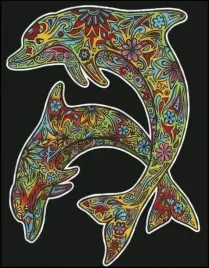 kolorowanka-welwetowa-47x35cm-delfiny-colorvelvet