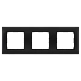 kos-vena-ramka-potrojna-3x-antracyt-lakier-mat-222x80x39mm-516183