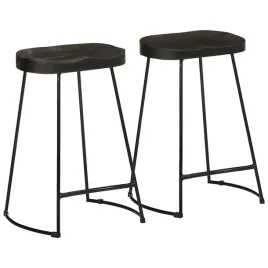 hokery-barowe-2-szt-czarny-45x40x62-cm-drewno-lite-mango