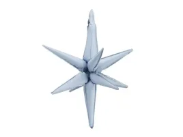 balon-foliowy-gwiazda-3d-105cm-mglisty-niebieski