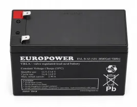 akumulator-bateria-agm-europower-evl-12v-9ah-f2-t2-faston-250-apc-rbc-ups