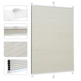 roleta-plisowana-plaster-miodu-60-130-kwiaty-bezowa-premium-new