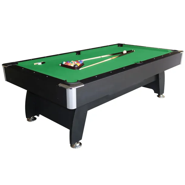 STÓŁ BILARDOWY BILARD 8FT + AKCESORIA STÓŁ DO GRY W BILARDA 244 x 132 x 78