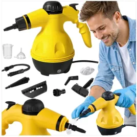 Zdjęcie produktu MYJKA PAROWA RĘCZNA CZYŚCIK MOP PAROWY PAROWNICA MEGA MOC 1500W DO FUG