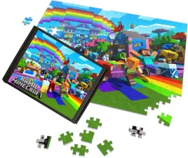 puzzle-a3-a4-minecraft-film-movie-2025-gadzety-z-imieniem-kolorowe