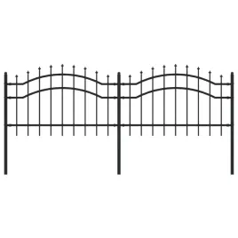 ogrodzenie-z-grotami-czarne-115-cm-malowana-pro