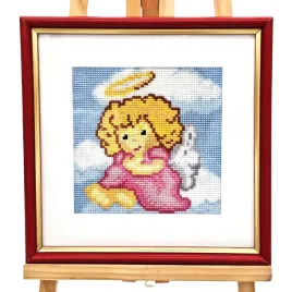 obraz-haftowany-aniolek-na-chmurce-24x24-cm-rekodzielo-na-prezent