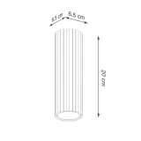 plafon-sufitowy-karbon-20-aluminiowy-1x-gu10-czerwony-do-korytarza-sollux-stan-nowy-kolekcja-karbon