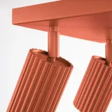 plafon-sufitowy-karbon-4-aluminiowy-4x-gu10-czerwony-do-salonu-sollux-stan-nowy-styl-minimalistyczny