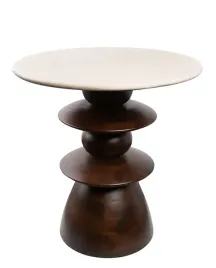 mamaison-stolik-pomocniczy-ronda-50-brazowe-drewno-mango-bezowy-marmur