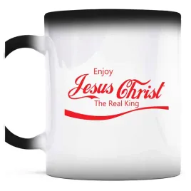 kubek-magiczny-do-kawy-enjoy-jesus-christ-the-real-king-religijna