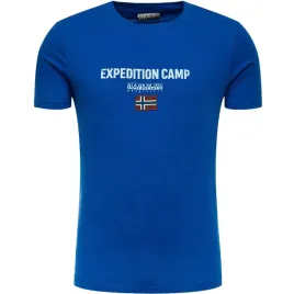 napapijri-t-shirt-meski-n0yiix-niebieski