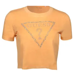 top-t-shirt-damski-guess-k73i56-k8hm0-zolty