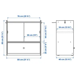 biala-szafka-bruksvara-80x81-cm-z-przesuwnymi-drzwiami