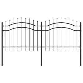 ogrodzenie-z-grotami-czarne-140-cm-malowana-pro