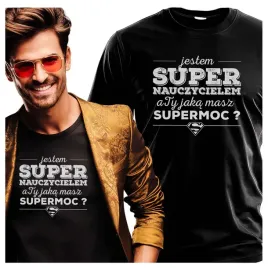 koszulka-meska-dla-nauczyciela-jestem-super-nauczycielem-m