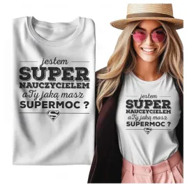 tshirt-damski-dla-nauczyciela-jestem-super-nauczycielem-xs