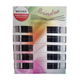 karbowane-wsuwki-do-wlosow-z-kulka-czarno-srebrne-6cm-100szt