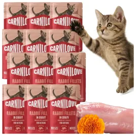 mokra-karma-saszetki-carnilove-dla-malego-kotka-12-x-85g-krolik