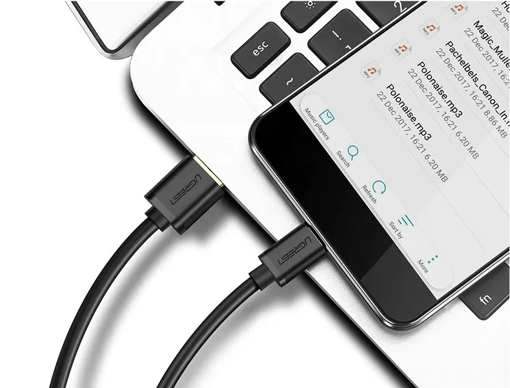 ugreen-kabel-przewod-usb-3-0-usb-typ-c-1m-3a-do-android-auto-waga-z-opakowaniem-0-044-kg