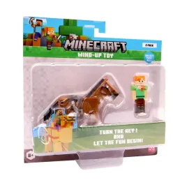 minecraft-s2-3d-wind-up-toy-alex-and-horse