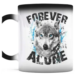 kubek-magiczny-do-kawy-forever-alone-wilk-samotnik-dzikosc-natura