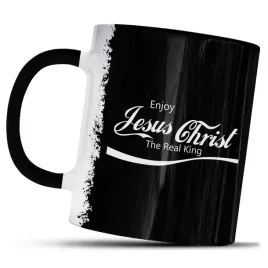 kubek-z-nadrukiem-enjoy-jesus-christ-the-real-king-religijna