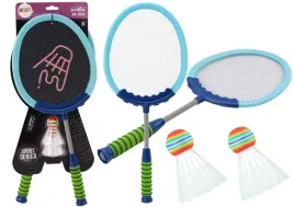 zestaw-2-rakietek-do-gry-w-badmintona-paletki-lotki-badminton-niebieski-lea