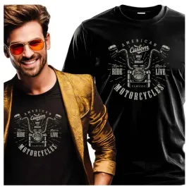 meski-tshirt-custom-motocykle-kierownica-klasyka-wolnosc-l