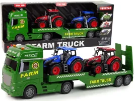 zestaw-farma-laweta-ciezarowka-traktor-dzwiek-swiatla-3-el-lean-toys