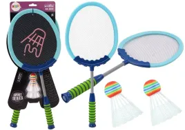 zestaw-2-rakietek-do-gry-w-badmintona-paletki-lotki-badminton-niebieski-lea