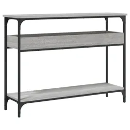 stolik-konsolowy-z-polka-szary-dab-sonoma-100x29x75-cm