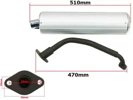 tlumik-motorowerowy-chromowany-gy6-125-na-kola-12-ze-stali-nierdzewnej